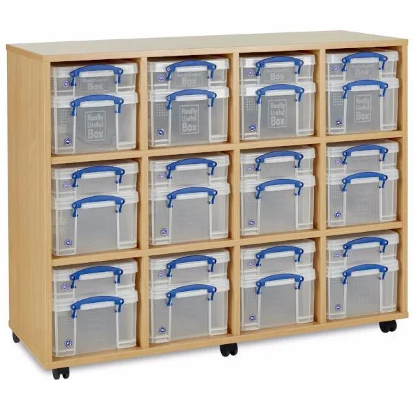 Really Useful Box Tray Storage Unit – 12 x 4L – 12 x 9L