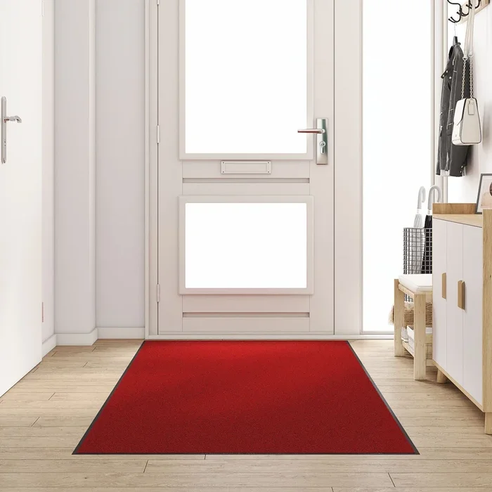 Red Rectangular Door Mat 120X250 Cm