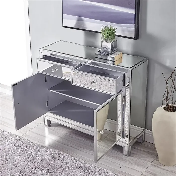 Reflexion 2 Drawer 2 Door Nightstand