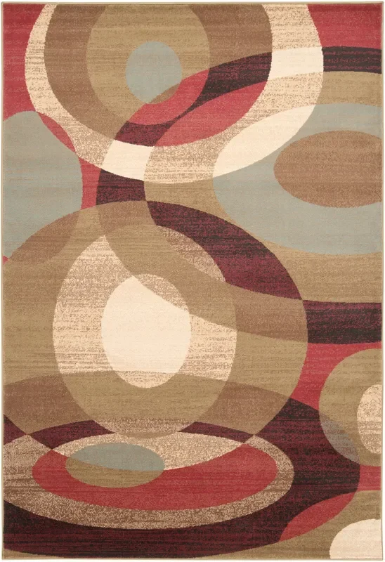 Riley RLY-5007 6′ x 9′ Machine Woven Area Rug