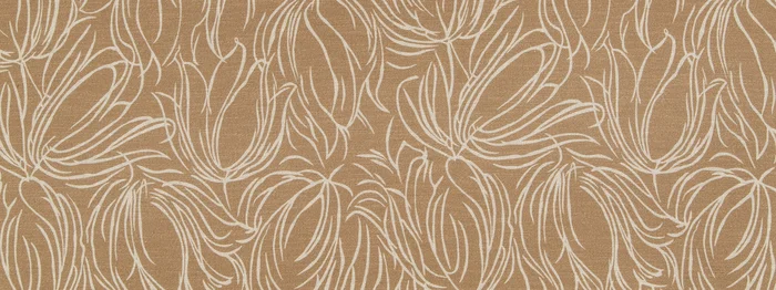 Robert Allen Tulip Etch | Tea Upholstery – 262443