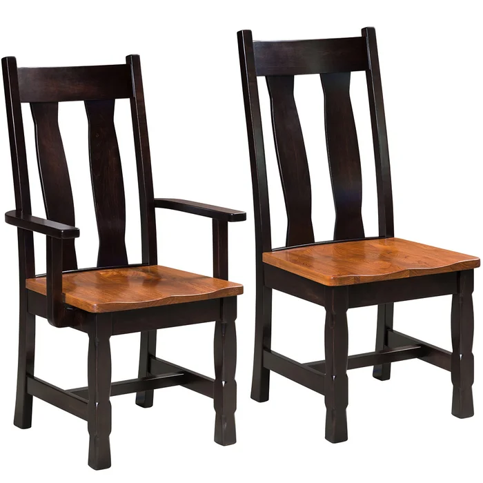 Rock Island Amish Dining Chairs
