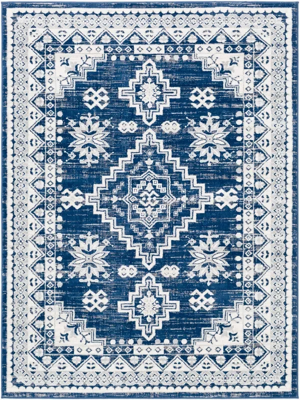 Roma ROM-2318 5′ x 7′ Machine Woven Area Rug
