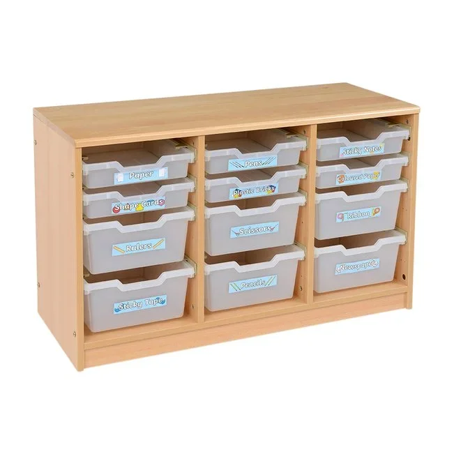 Rs Static Tray Storage Unit – 6 Deep & 6 Shallow Trays