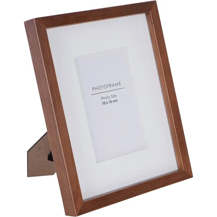 Ruben Photo Frame Rubberwood Brown 10x15cm