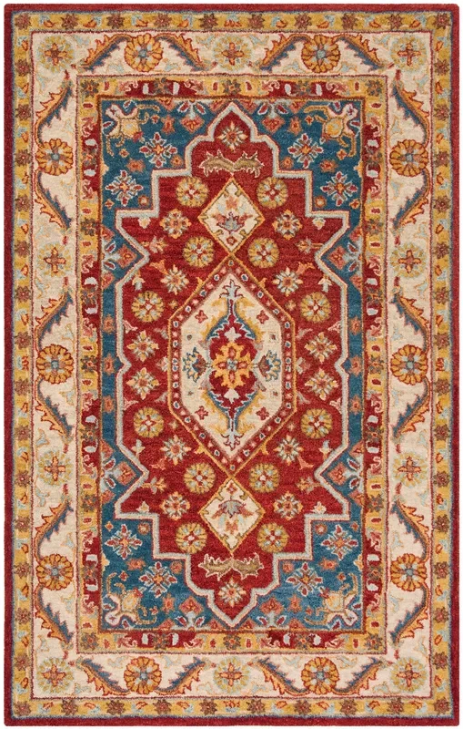 Safavieh Clearance Antiquity AT503Q Red Rug