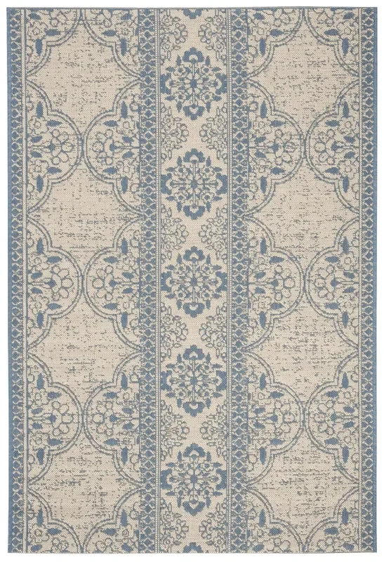 Safavieh Clearance Beach House BHS174M Blue Rug