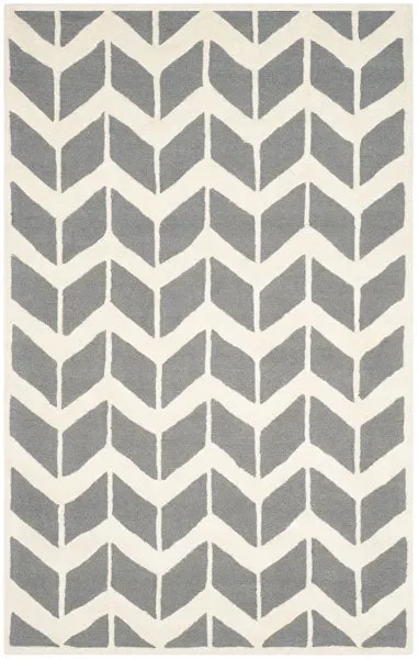 Safavieh Clearance Cambridge CAM718D Dark Grey Rug