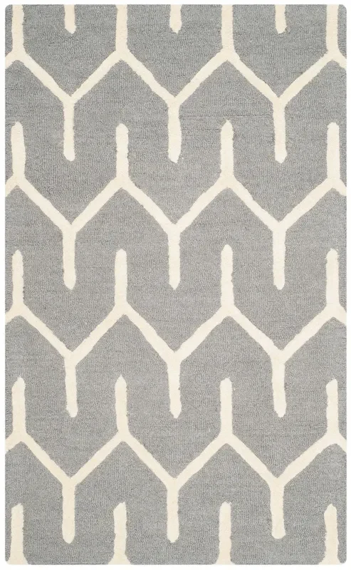 Safavieh Clearance Cambridge CAM720D Dark Grey Rug