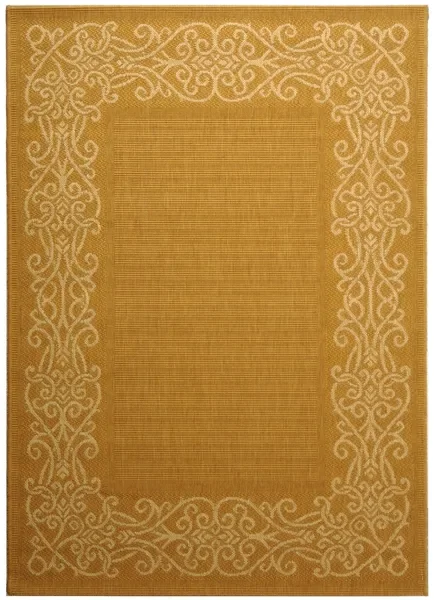Safavieh Clearance Courtyard CY1588 Golden Rug