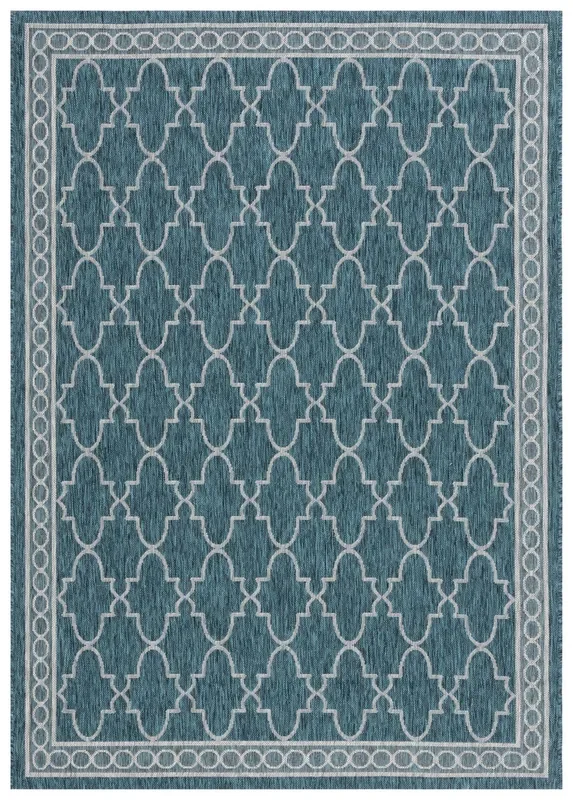 Safavieh Clearance Courtyard CY8871-37221 Blue Rug