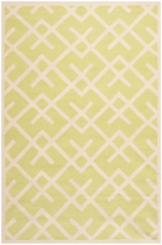 Safavieh Clearance Dhurries DHU552A Light Green Rug
