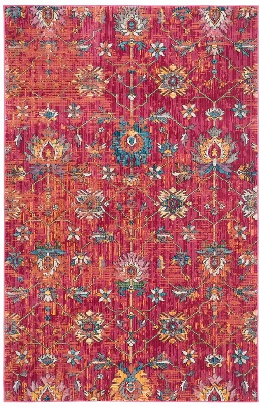 Safavieh Clearance Merlot MER107Q Red Rug