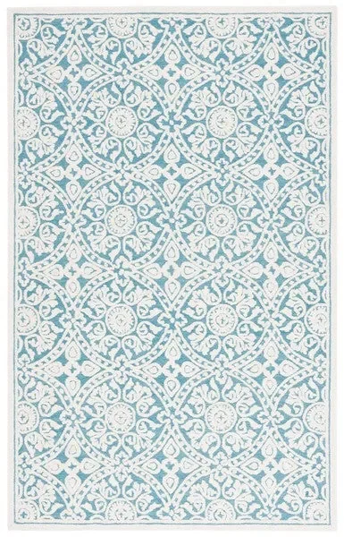Safavieh Clearance Metro MET256L Teal Rug