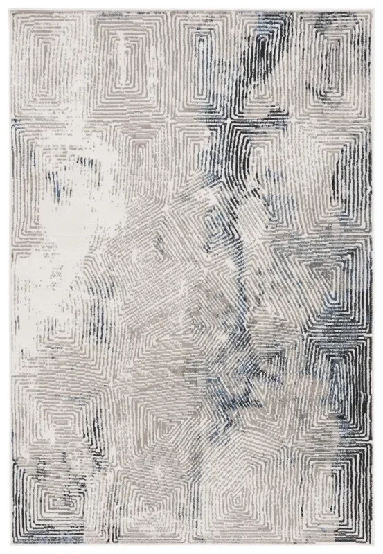 Safavieh Clearance Pyramid PYR249A Ivory Grey Rug