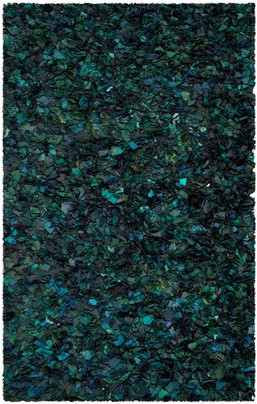 Safavieh Clearance Rio Shag SG951A Green Rug