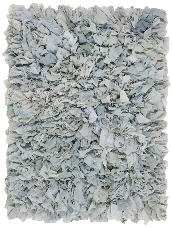 Safavieh Clearance Rio Shag SG951L Light Blue Rug