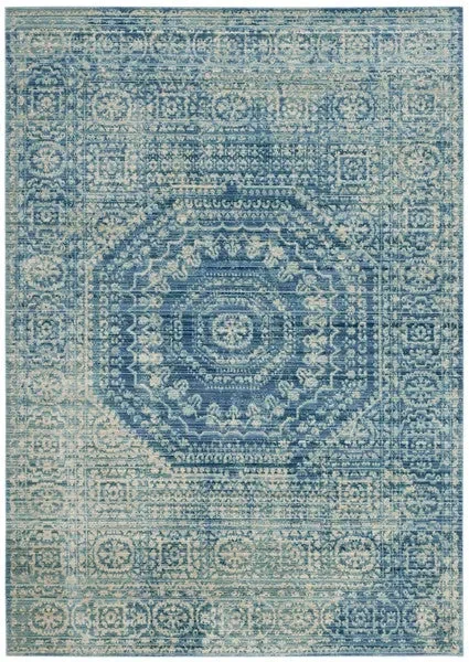 Safavieh Clearance Valencia VAL205R Blue Multi Rug