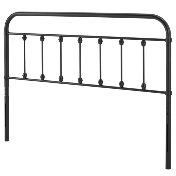 Sage Twin Metal Headboard, Metal, Black, 21341