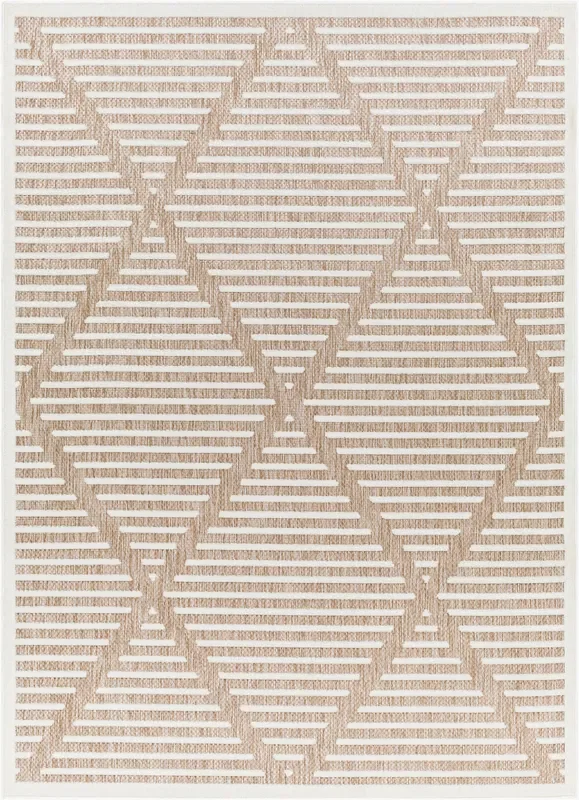 San Diego SFG-2319 6′ x 9′ Machine Woven Indoor/Outdoor Area Rug