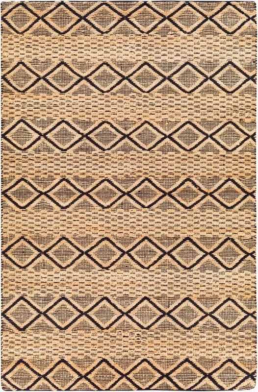Santa Barbara SBB-2313 2′ x 3′ Handmade Jute Accent Rug