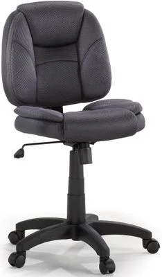 Sauder Padded Cushion Task Chair AirSeat Gray Fabric