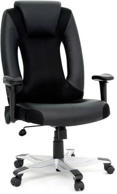 Sauder Xvibe Entertainment Chair Duraplush Black