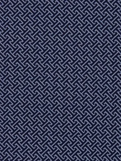 Scalamandre SC 000627102 INDIGO MANDARIN WEAVE Fabric