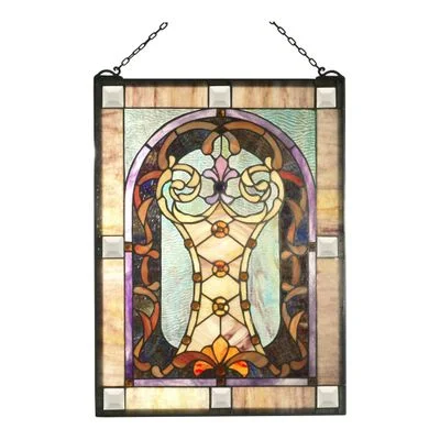 Scarberry Window Panel – Dale Tiffany