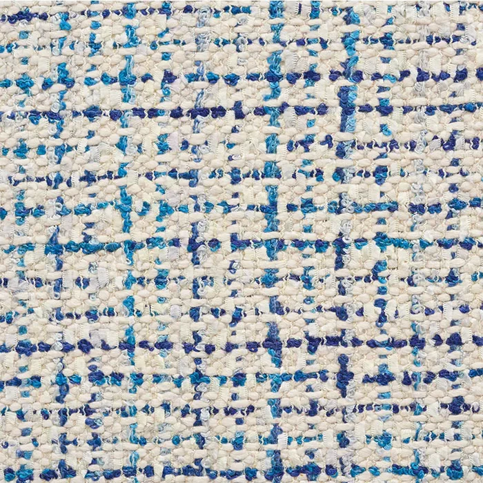 Schumacher Babe’S Tweed Blue Fabric