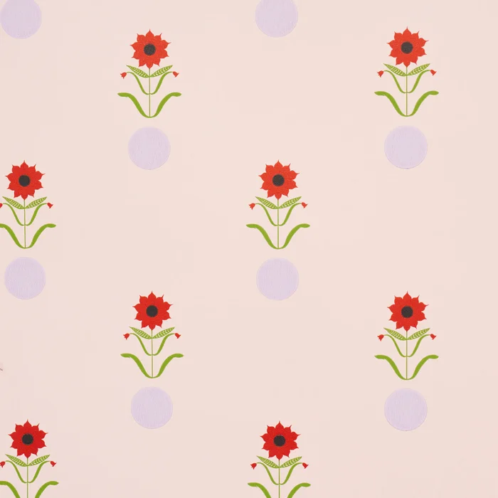 SCHUMACHER WALLCOVERING PEG NORRISS FORGET ME DOTS PINK – 5015881