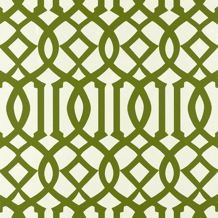 SCHUMACHER WALLCOVERING PRINT HAPPY IMPERIAL TRELLIS TREILLAGE – 2707212