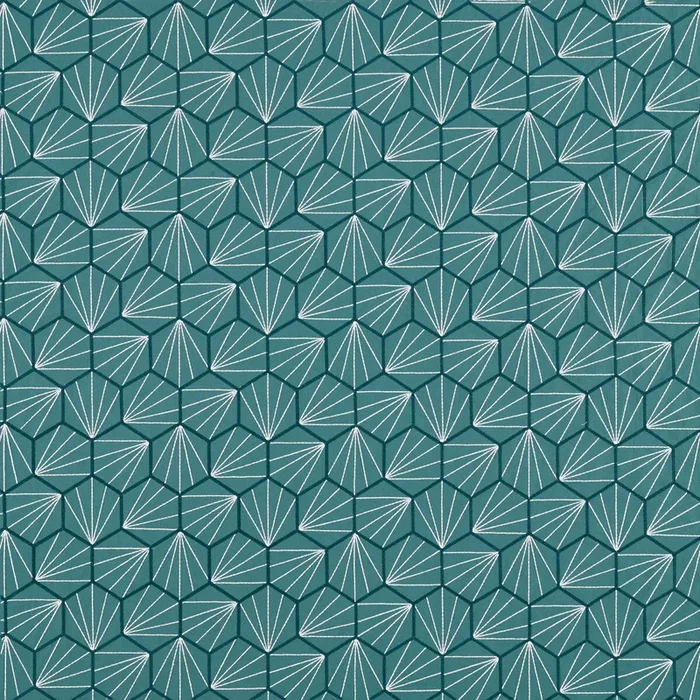 SCION NJAP132736.SCN.0 AIKYO TEAL Fabric