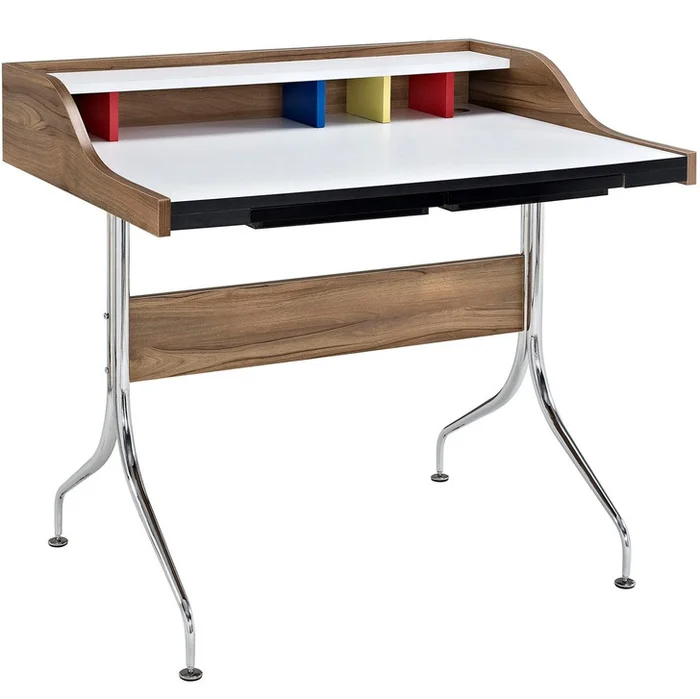 Sculpt Desk, Brown, Wood 10127