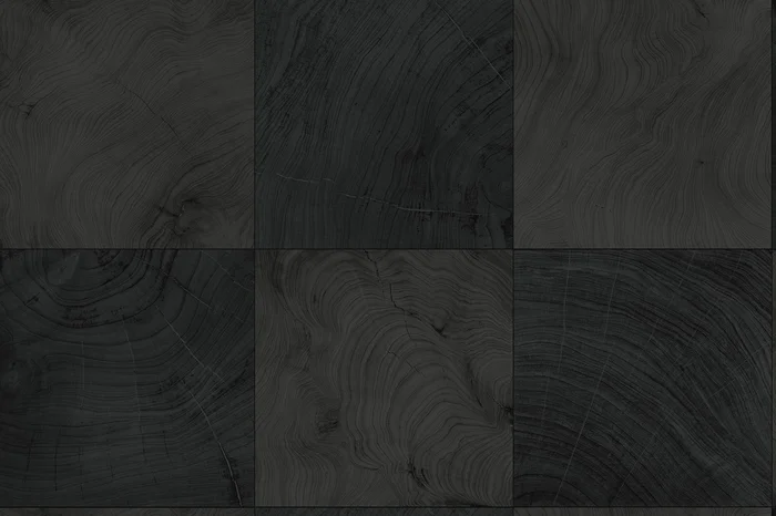 Seabrook Designs A Lot More Textures Kemi Geometric Contemporary Blacks Matte – CP91910