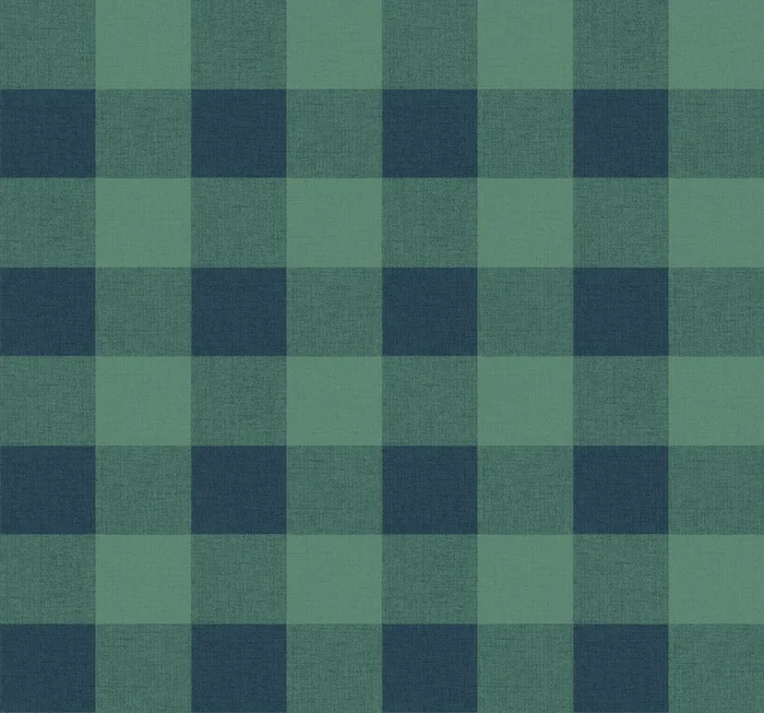 Seabrook Designs Beach House Picnic Plaid Plaid Coastal Teal Matte – MB31924