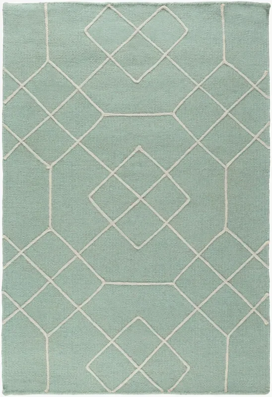 Seabrook SBK-9004 2′ x 3′ Handmade Wool Accent Rug