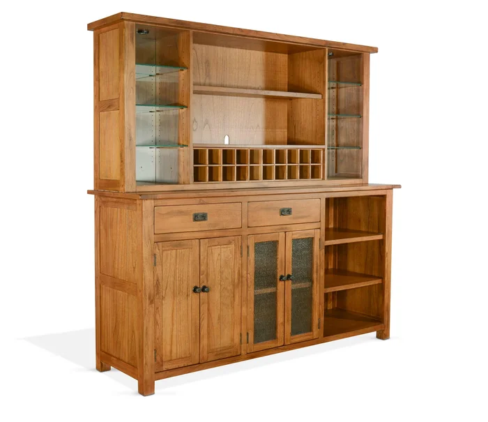 Sedona – Buffet And Hutch – Light Brown