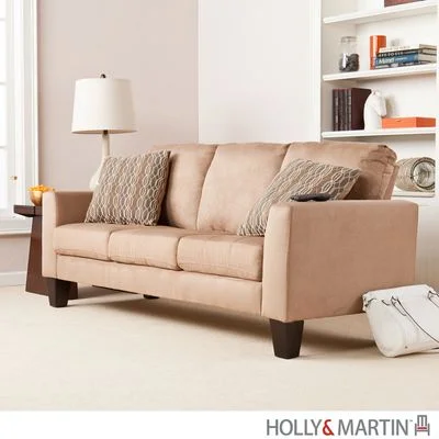 SEI Carlton Stationary Sofa – Mocha