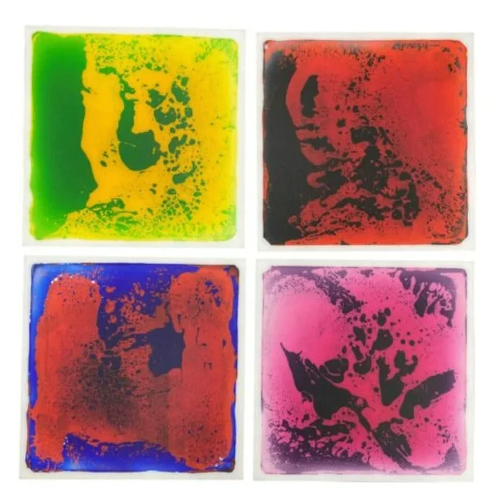 Sensory Liquid Floor Tile Set x 4 – 50 x 50cm