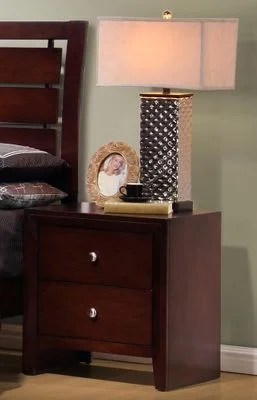 Serenity Nightstand in Merlot – 201972