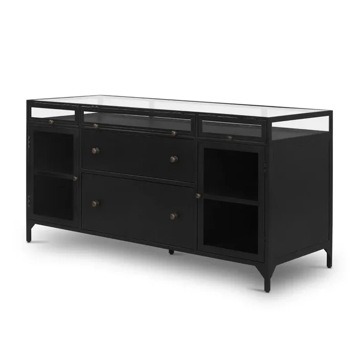 Shadow Box Modular Filing Credenza