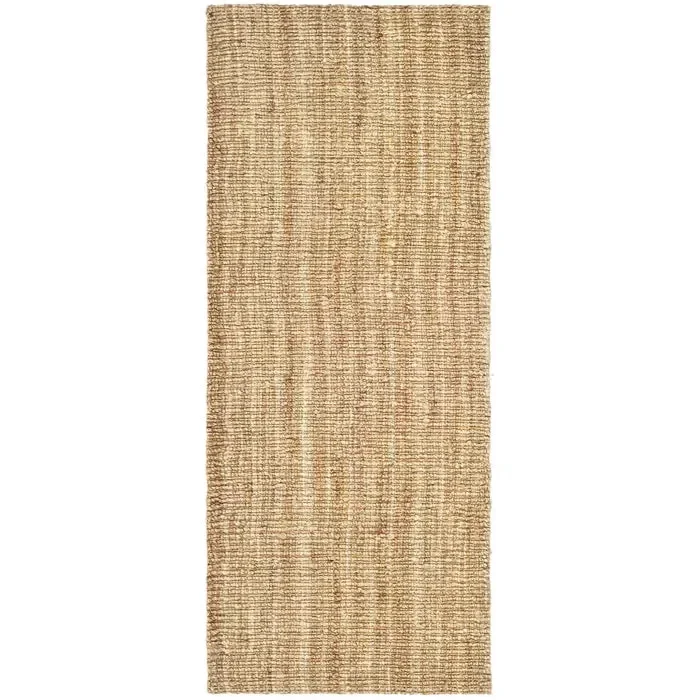 Shamiera Handmade Jute/Sisal Area Rug in Natural, Runner 2’6″ x 6′