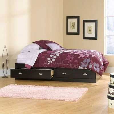Shoal Creek Mates Bed Jamocha Wood – Sauder Furniture – 412093
