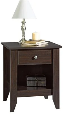 Shoal Creek Night Stand Jamocha Wood – Sauder Furniture – 409942