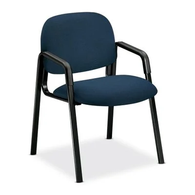 Side-Arm Guest Chair – Blue/Black Frame – HON4003AB90T