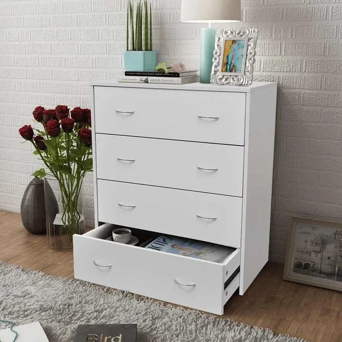 Sideboard With 4 Drawers 60X30.5X71 Cm