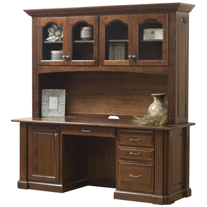 Signature Amish Credenza with Hutch Option
