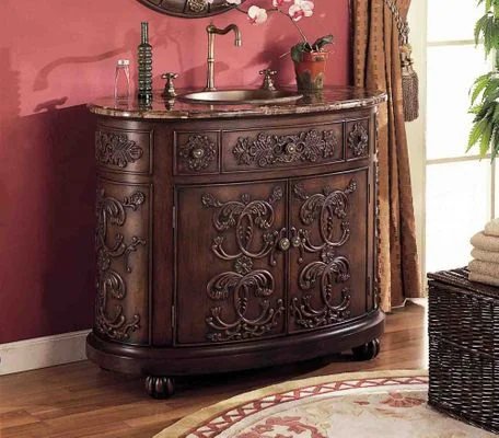 Sink Cabinet in Dark Choc-Brown – LF0056-P