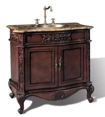 Sink Chest in Dark Brown Cherry – P5405-03A